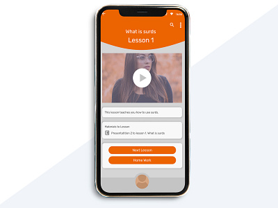 educational app lesson