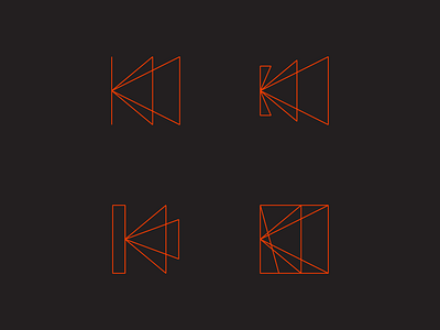 KA experiment black branding design illustration logo minimal print symbol