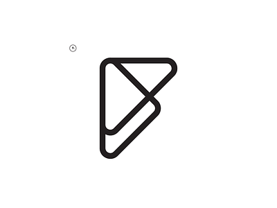 Exploring the FD black design letter line logo minimal symbol typography