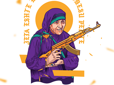 Mother Teresa & AK-47