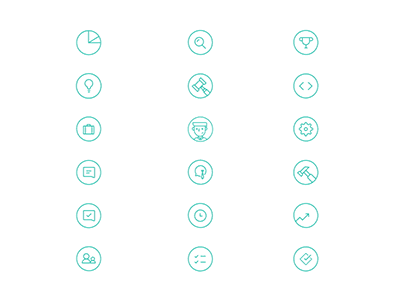 Sei Mani Icons 2d after effects animated animation gif hover iconography icons mograph motion roast beef sandwich shape layers