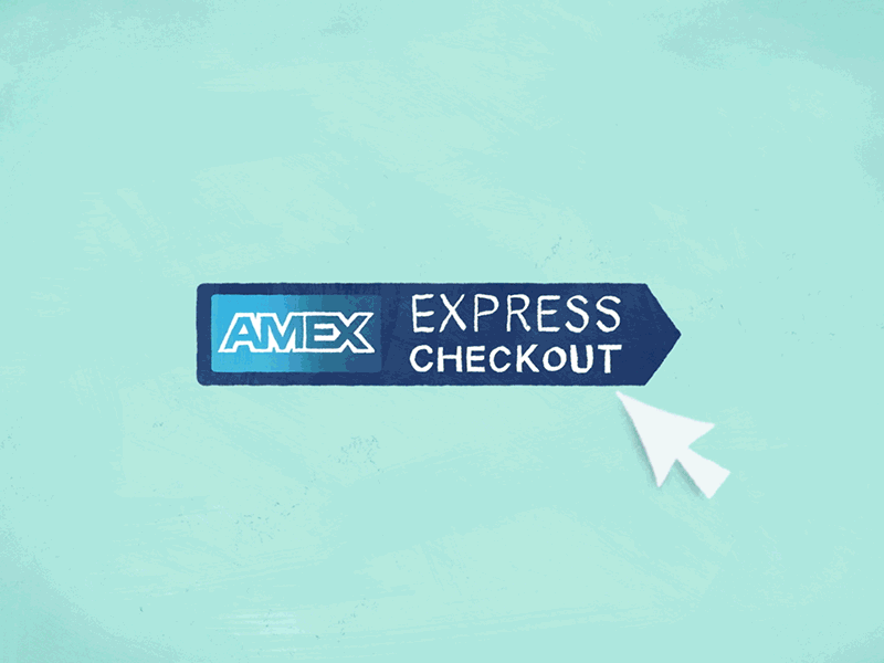 Amex Cards Flippy 2d after effects animated animation gif mograph motion shape layers