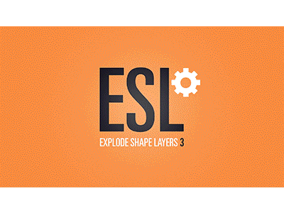 ESL Promo 2d 3d after effects anim animated animated gif animation mograph motion shape layers