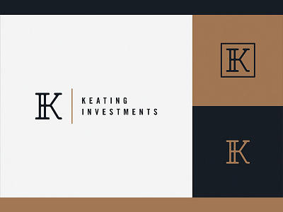 K investments k keating logo