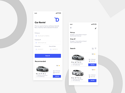 Car Rental iOS Apps