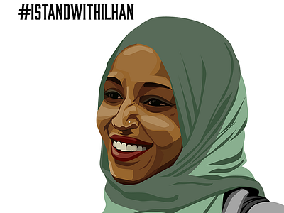 Ilhan Omar Portrait