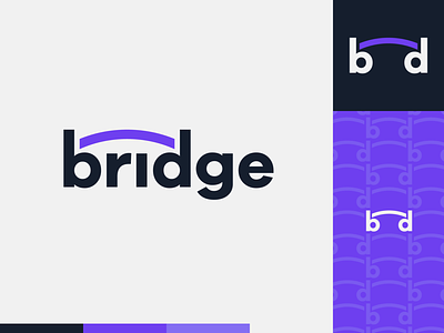 Peachtober day 3: Bridge bridge design flat design illustration logo logotype peachtober vector