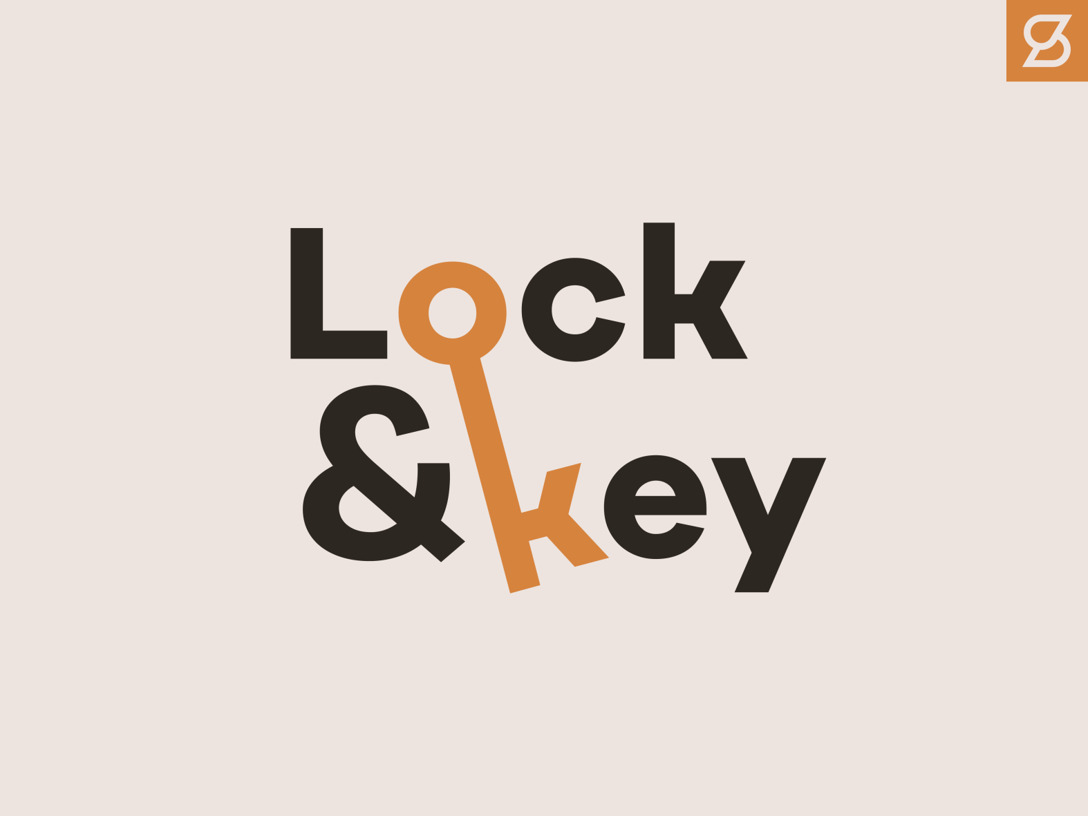 Lock & Key logo concept by Sebastian Meehan on Dribbble