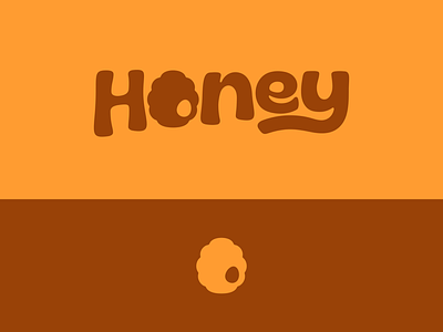 Peachtober day 12: Honey bee branding comb design hive honey logo soft serif typography vector