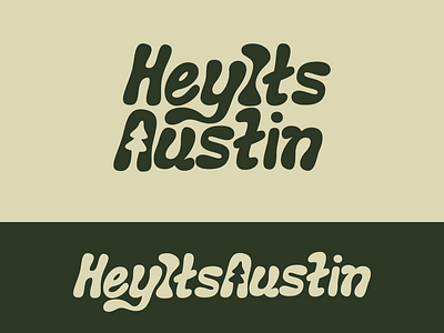 HeyItsAustin logo design forest logo pine sebm tree typography vector woods