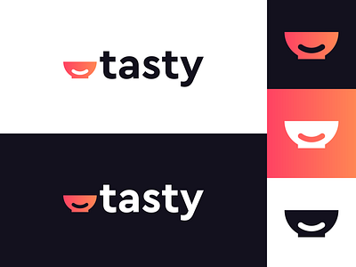 Inktober day 25: tasty design gradient illustration inktober inktober2019 logo tasty vector