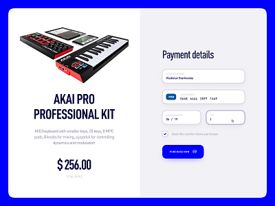 Credit card payment pages app big hero buy credit card dailyui design desktop first screen form landing page music pay payment purchase site ui ux web web design