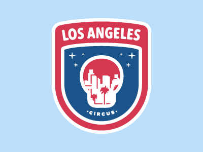 Circus Los Angeles Sticker 2
