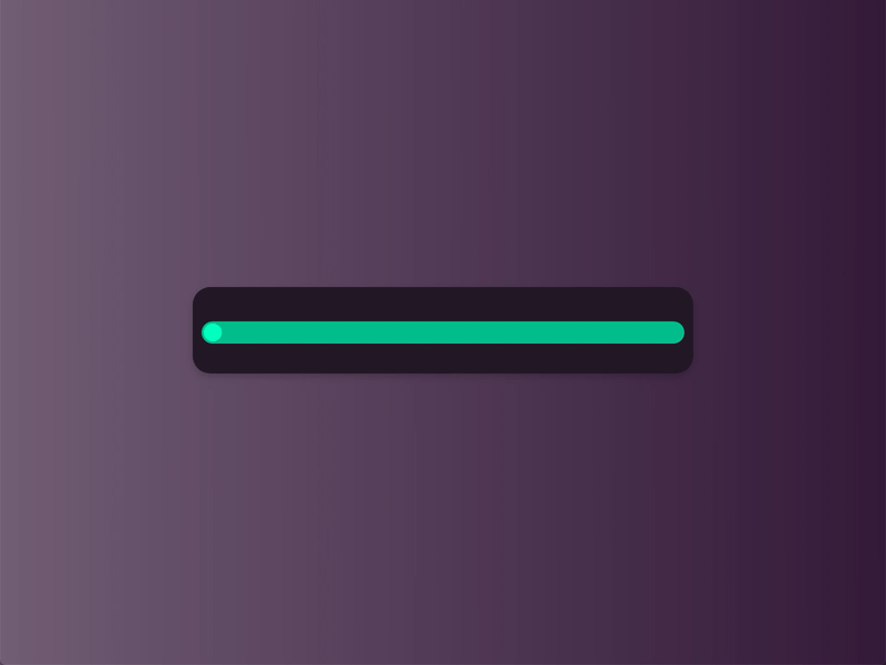 Progress Bar Animation Concept after affects animation bar clean color cooncept design glow xd