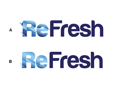 Refresh Logo prototype