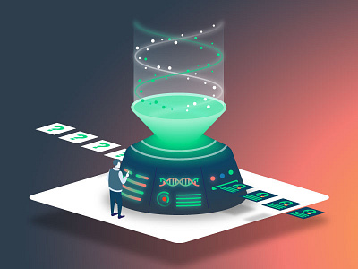 How we provide data b2b data isometric machine