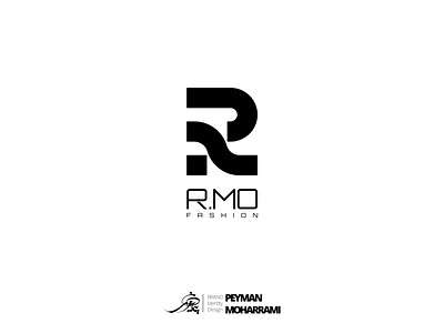 R.MO Fashion Logo adobe art branding design fashion fashion logo graphic logo logotype mono لوگو لوگوتایپ