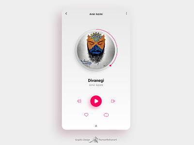 Music app adobe app art branding design graphic icon illustration illustration agency illustration art ui ux web