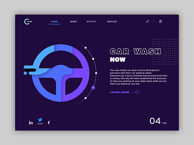 Car Wash UI