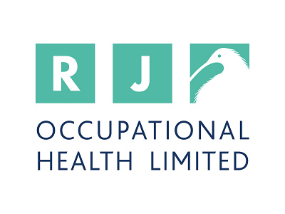 RJ Occupational Health Logo brand illustration logo vector