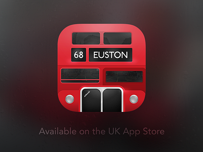 Dubbledecker: London app icon bus dubbledecker ios iphone london