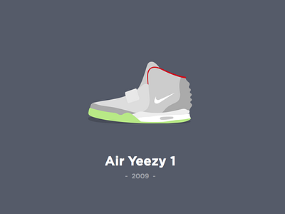 Nike Air Yeezy 2 air illustration kanye nike sneaker trainer yeezy