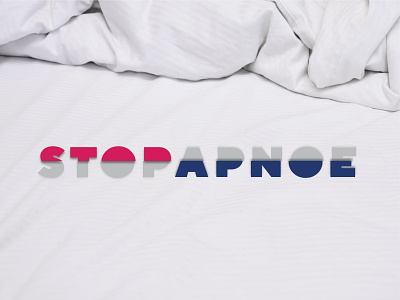 StopApnoe apnea logo medical shift sleep snoring stop
