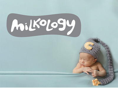 Milkology baby blog breastfeeding child growingup logo milk
