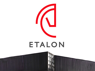 Etalon e etalon horse logistic logo