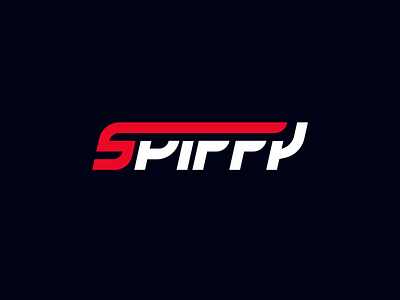 Spiffy Wordmark Logo Design branding cashdesign design esport logo logo red logo text logo wordmark wordmark logo wordmarks