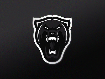 Panther Mascot Logo