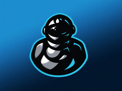 Astronaut mascot logo