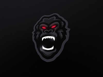 Monkey mascot logo