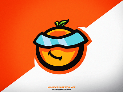 Orange mascot logo