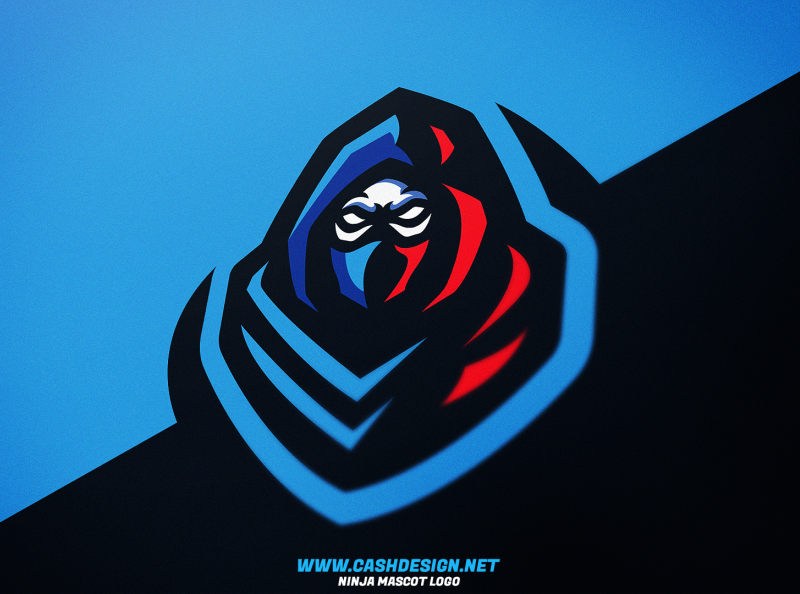 Ninja mascot logo by CashDESIGN on Dribbble