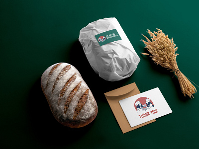 bakery branding package design for The Bakers Daughters CO