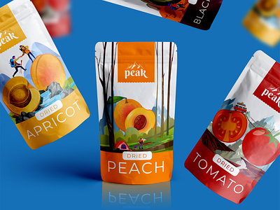 Dried fruit package design