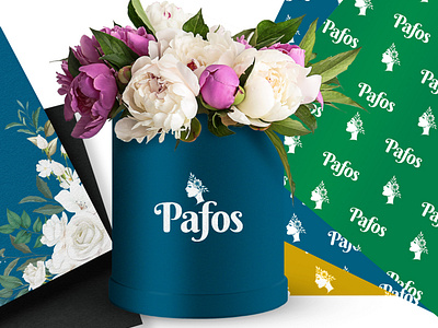 Logo design for Pafos flowers