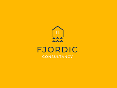 Fjordic Consultancy brand branding identity logo logotype scandinavian