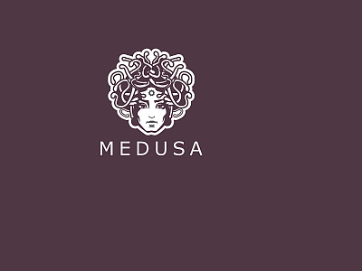 Medusa Logo design branding design face greek mythology illustration logo logo design logo learn logo of the day mascot medusa myth vector
