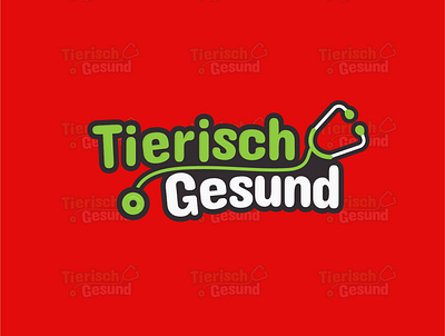 Tierisch Gesund Logo apparel aram atyan armenia illustration logo logo design mascot typography