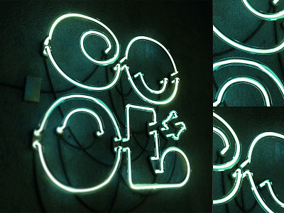 COOL Neon 3d c4d concept cool corona design illustration neon render typo typography vector