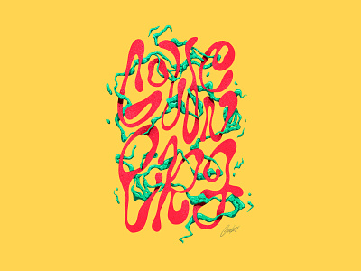 Golden Era Typo boombap era experimental golden handdrawn illustration letters rap typography