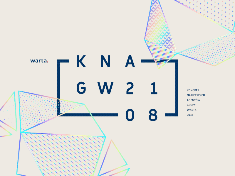 Warta / KNAGW 2018 art direction branding company concept design key visual logo