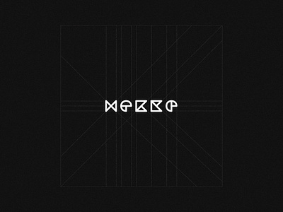 Logo concept concept geometric hekke letters logo logo concept simple test