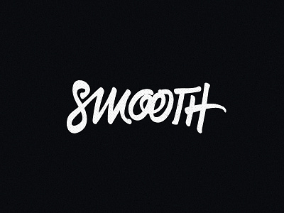 Smooth Typo concept concept design handlettering letters smooth typo typographic typography written
