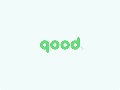 Good Logo animation concept good logo logotype neat positive simple xd