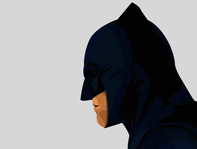 Batman color design illustration illustrator photoshop