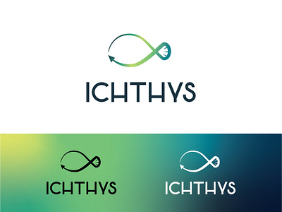 ICHTHYS branding design fish food waste logo project quality seafood shelf sustainability