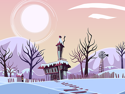 Background for the serie "Ciro Todorov" 2d animacion animation backgrouns cartoon dibujosanimados fondosparaanimacion serie